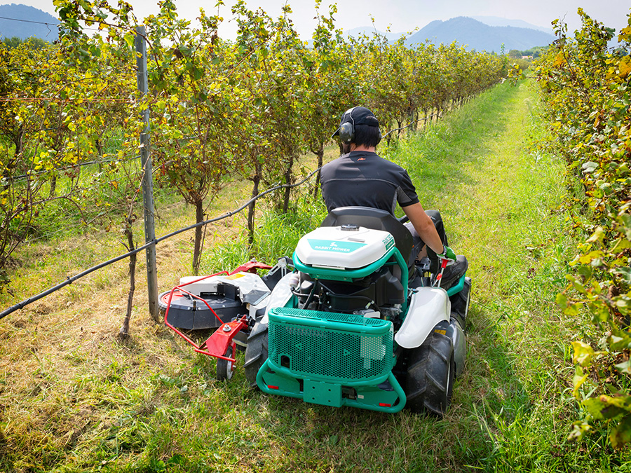 Kosiarko-karczownice do zarośli i sadów